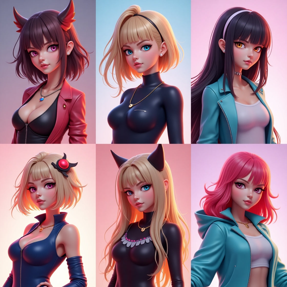 Custom 3D VTuber Avatar