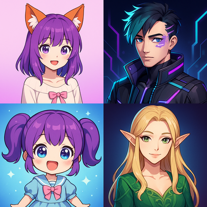 Custom 3D VTuber Avatar